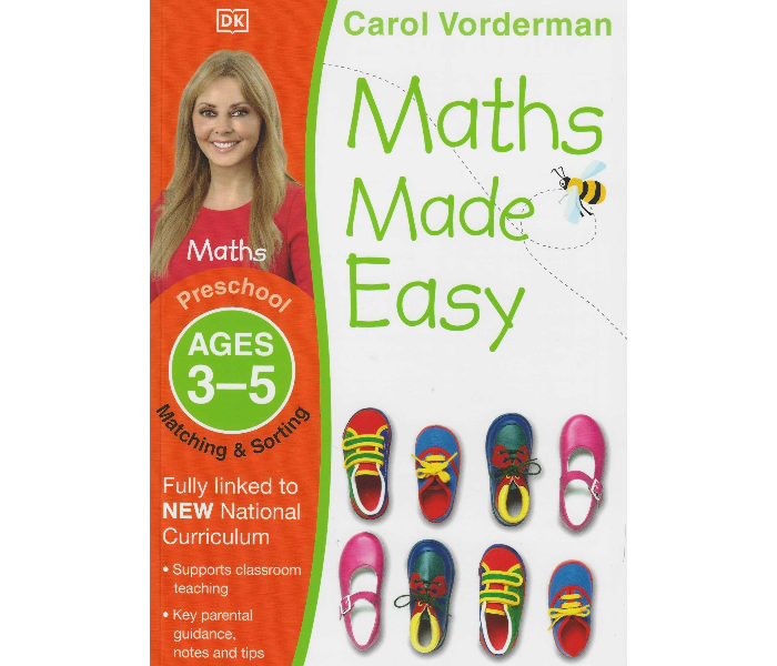 Dk Maths Made Easy: Matching and Sorting Ages 3-5 Book for Kids - Zoom Image 1