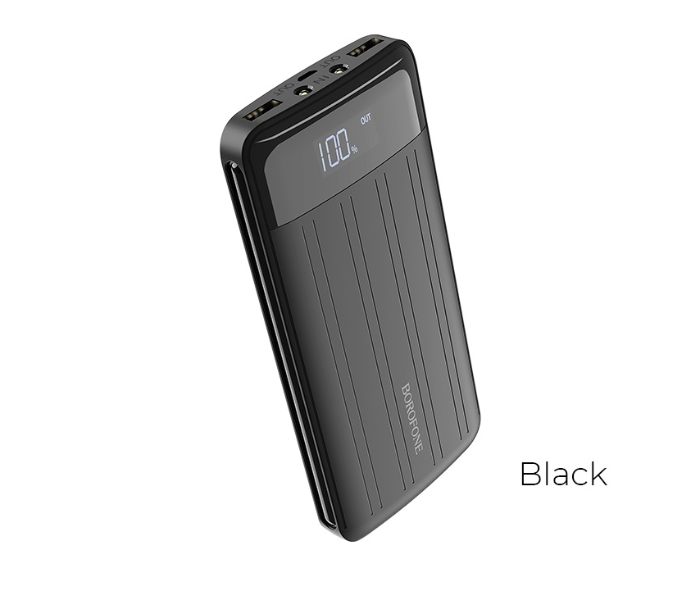 BOROFONE BT21A 20000Mah Universal Energy Mobile Power Bank - Black - Zoom Image 1