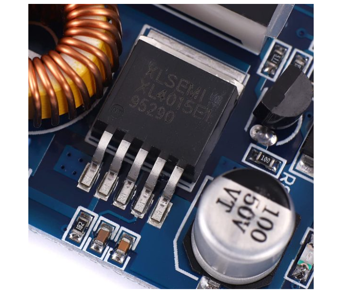 5A Current 75Watts Adjustable DC-DC Step Down Buck Converter with Screen - Zoom Image 3