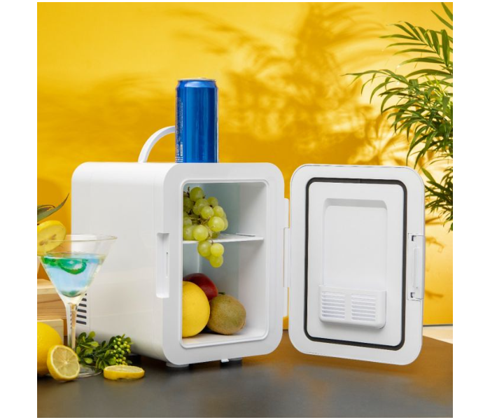 Geepas GRF63043 Cold Or Warm Function Mini Refrigerator - White  - Zoom Image 3