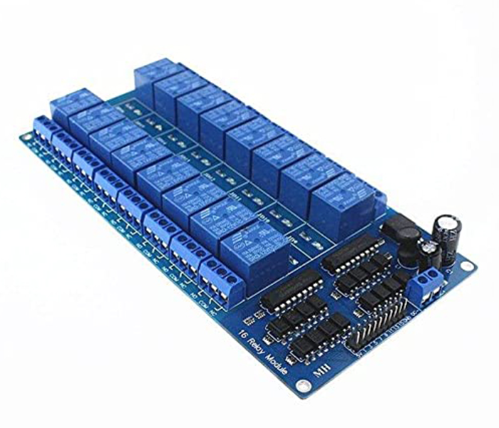 12V 16 Channel Relay Module with Light Coupling Power Supply - Zoom Image 1