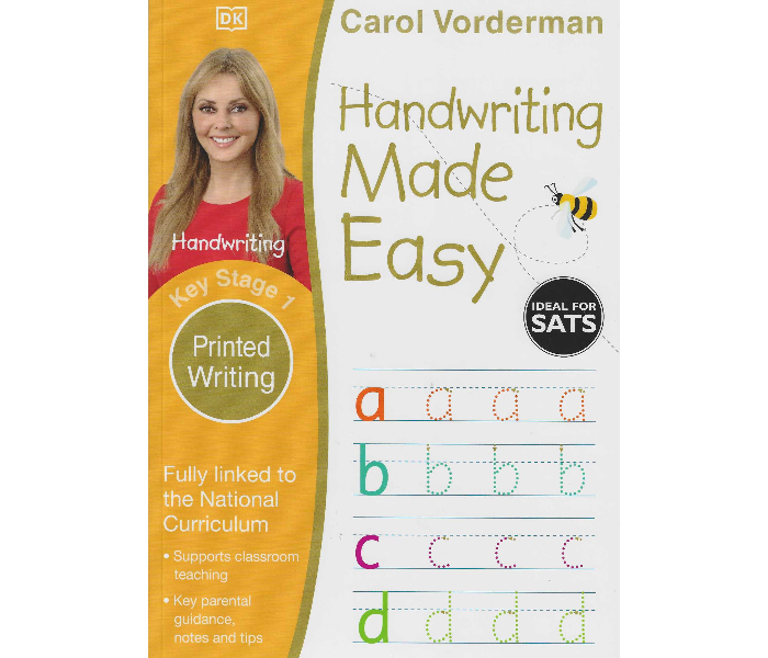 Dk Carol Vorderman Handwriting Made Easy Key Stage  1 Book for Kids - Zoom Image 1