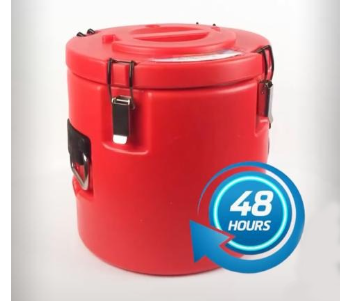 VT3035 8 Litre Double Layered Stainless Inner Water Barrel - Red - Zoom Image 2