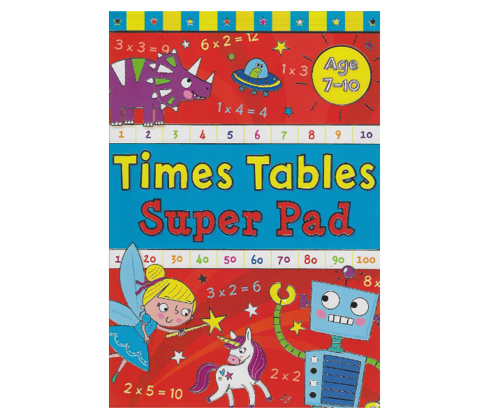 Brown Watson Time Tables Super Pad Book for Kids - Zoom Image 1