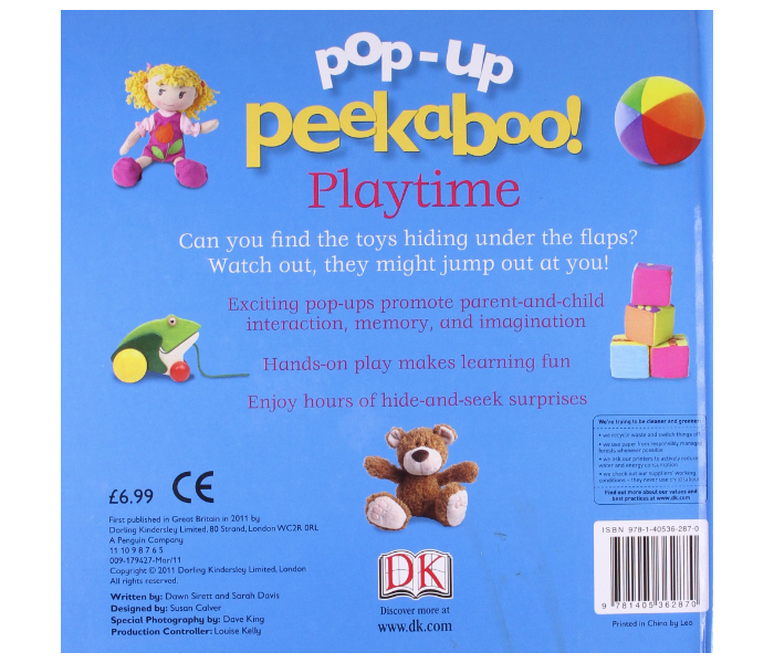 Dk PopUp Peekboo Playtime Books for Kids - Zoom Image 2