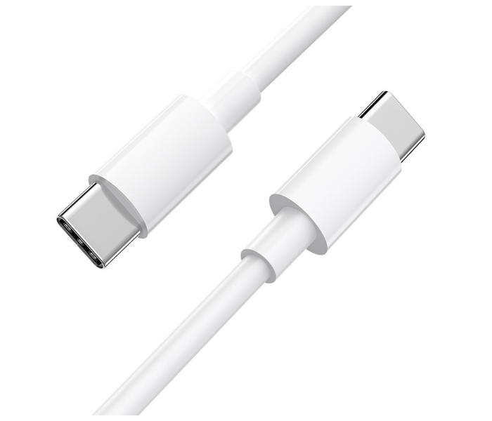 BOROFONE BX44 Type-C To Type-C High-Energy 100Watts Charging Data Cable - White - Zoom Image 4