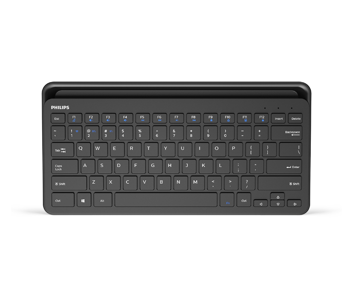 Philips SPK6604-00 Wireless Bluetooth Multi-device Keyboard - Black - Zoom Image 1