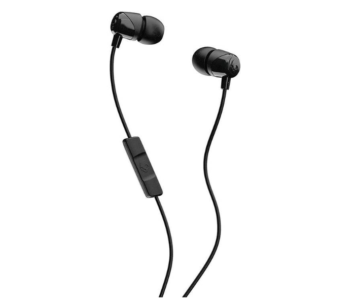 Skullcandy S2DUYK-343 In-Ear Earbuds with Microphone - Black - Zoom Image 1