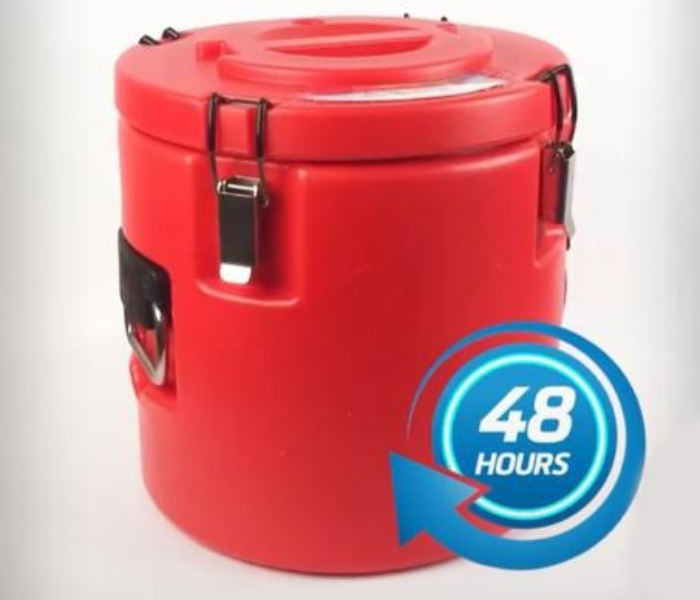 VT3030 18 Litre Double Layered Stainless Inner Water Barrel - Red - Zoom Image 2