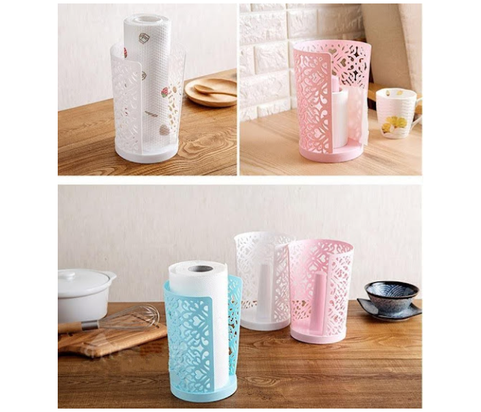 GTC 22000717 Kitchen Tissue Roll Holder Stand - Blue - Zoom Image 2