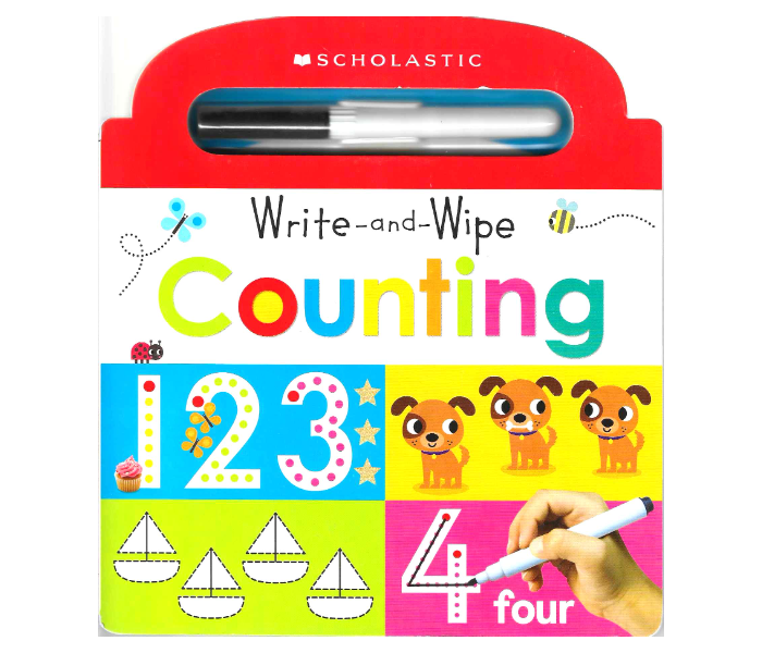 Scholastic Write And Wipe Counting 123 Book for Kids - Zoom Image 1