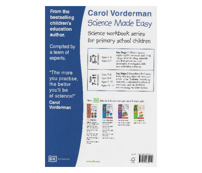 Dk Science Made Easy Key Stage 1 Ages 5-6  Book for Kids - Zoom Image 2