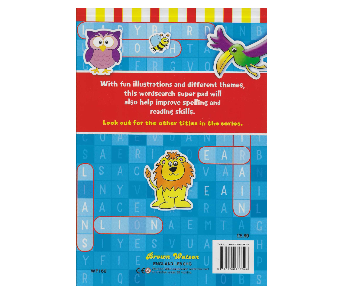 Brown Watson Wordsearch Super Pad Book for Kids - Zoom Image 2