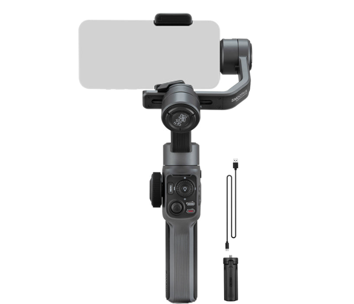 Zhiyun Smooth 5 Standard 3 Axis Design Film Like A Pro Gimbal Tripod For Smartphones - Black - Zoom Image 8