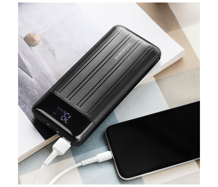 BOROFONE BT21A 20000Mah Universal Energy Mobile Power Bank - Black - Zoom Image 2