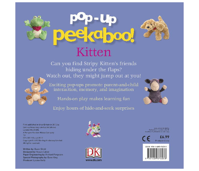 Dk PopUp Peekboo Kitten Books for Kids - Zoom Image 2