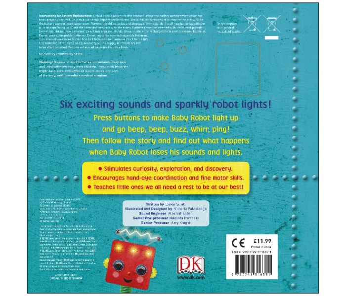 Dk Baby Robot Sound Book Books for Kids - Zoom Image 2