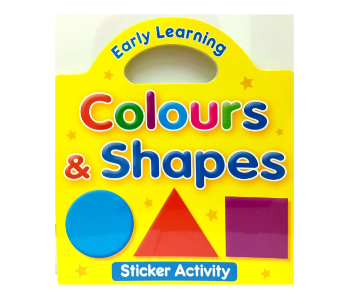 Brown Watson Early Learning Sticker Activity Colours And Shapes Book for Kids - Zoom Image 1