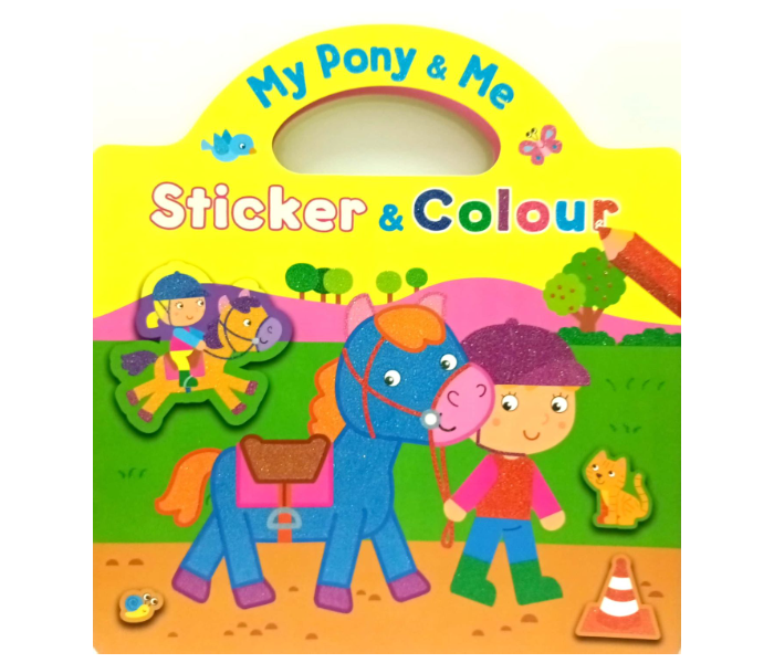 Brown Watson Pony Club Fun Sticker and Colour Book 2 Book for Kids - Zoom Image 1