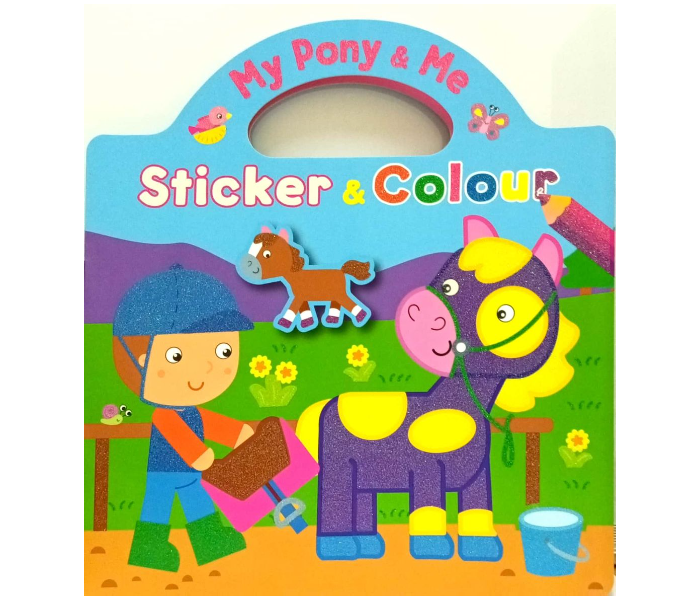 Brown Watson Pony Club Fun Sticker and Colour Book 3 Book for Kids - Zoom Image 1