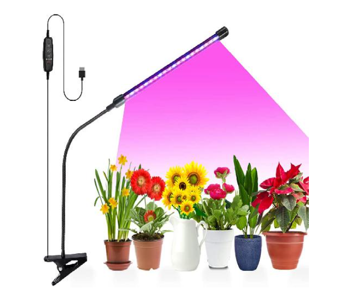 20W LED Table Grow Light - 1 Head With Chip - Black - Zoom Image 7