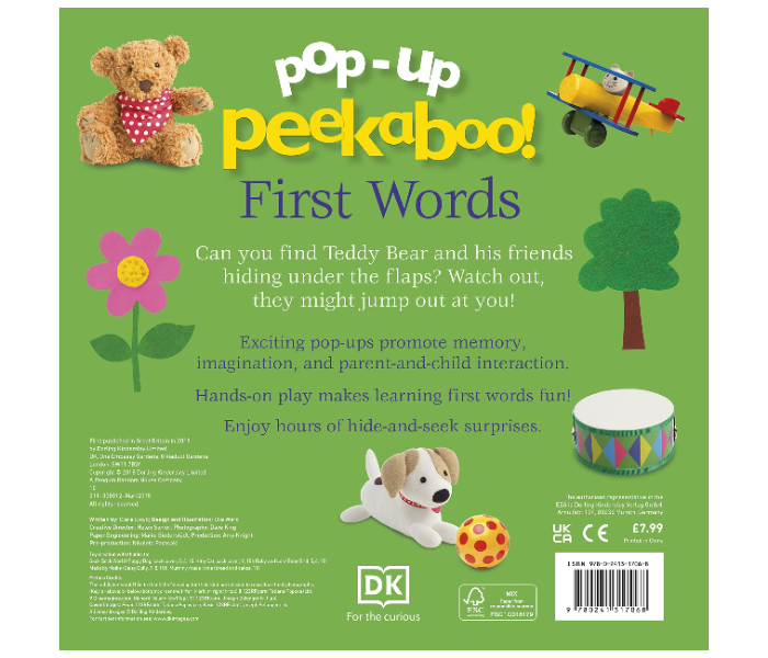 Dk PopUp Peekboo First Words Books for Kids - Zoom Image 2