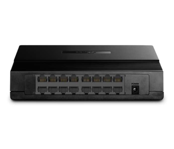 TP-Link TL-SF1016D 16-Port 10/100Mbps Desktop Switch - Black - Zoom Image 3