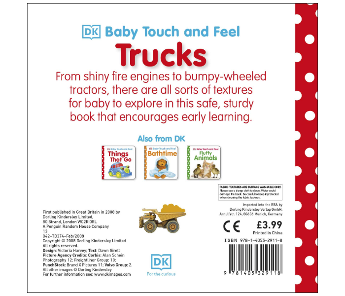 Dk Baby Touch And Feel Truck Books for Kids - Zoom Image 2