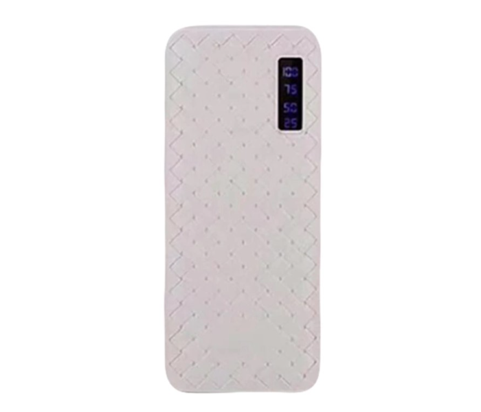 HNS-2 Portable Power Bank Dual USB 20000mAh - White - Zoom Image