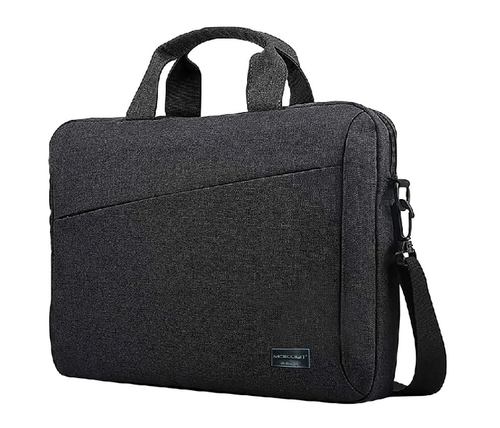 Microdigit MD 025 Premium Quality Laptop Bag with Anti-Shock System - Black - Zoom Image 1