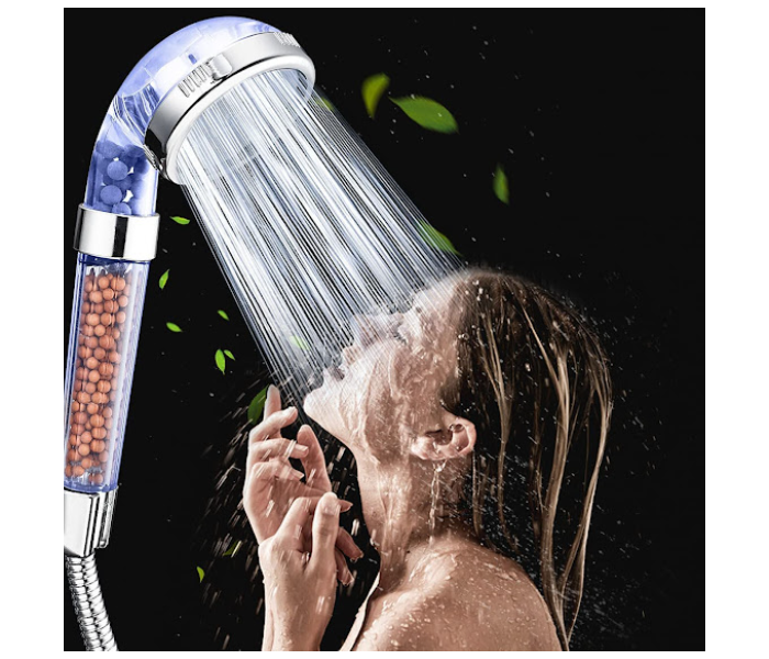 GTC 22000706 High Pressure Water Saving Showerhead with Filter Beads and Handheld Spray - Silver - Zoom Image 3