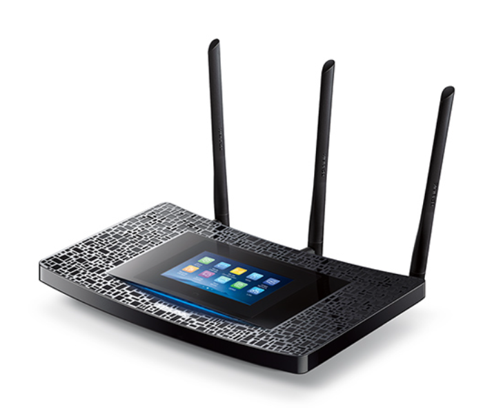 TP-Link Touch P5 AC1900 Touch Screen Wi-Fi Gigabit Router - Black - Zoom Image 2