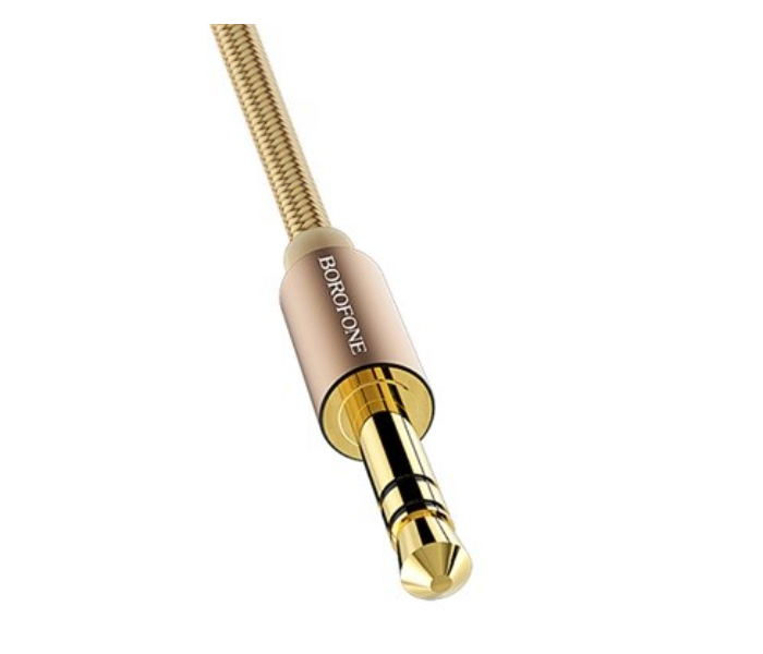 BOROFONE BL3 Audiolink Aux Audio Cable - Gold - Zoom Image 2