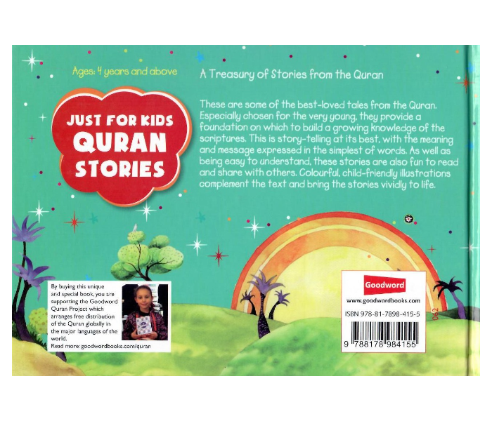 Goodword Just For Kids Quran Stories Hard Cover Book - Zoom Image 2