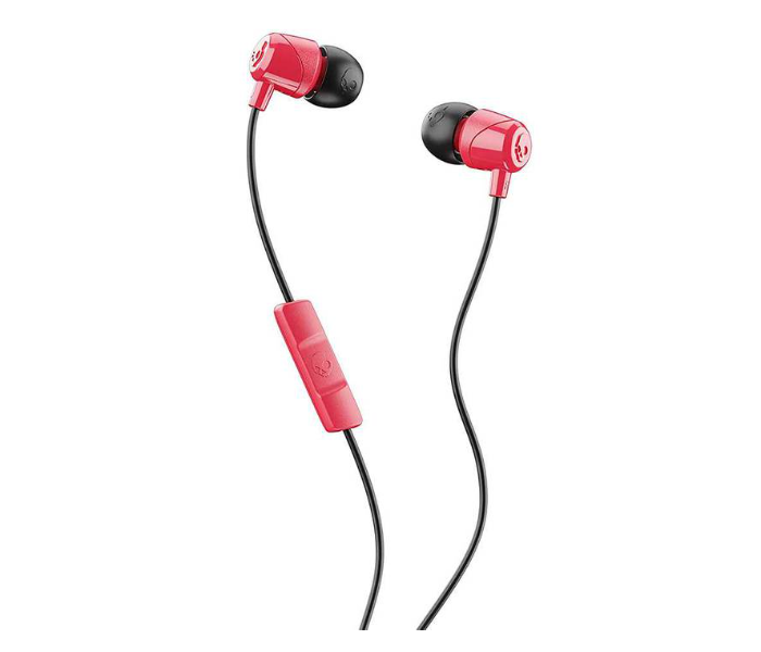 Skullcandy S2DUY-L676 In-Ear Earbuds with Microphone - Black and Red - Zoom Image 1