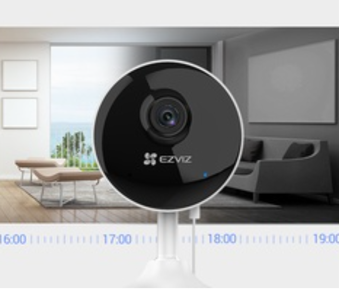 EZVIZ CS-C1C-F0-1E2WF 2MP Indoor Wi-Fi Camera - Black and White - Zoom Image 2