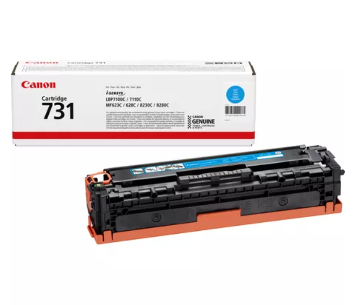 Canon 731 Genuine Toner Cartridge - Cyan - Zoom Image 1