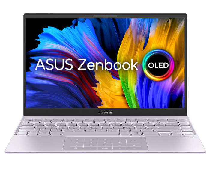 Asus ZENBOOK 13 UX325EA-OLED0W1W 13.3 Inch OLED FHD Intel Core i7 1165G7H Processor 16GB RAM 1TB SSD Intel Iris X Graphics Windows 11 Home - Silver - Zoom Image 1