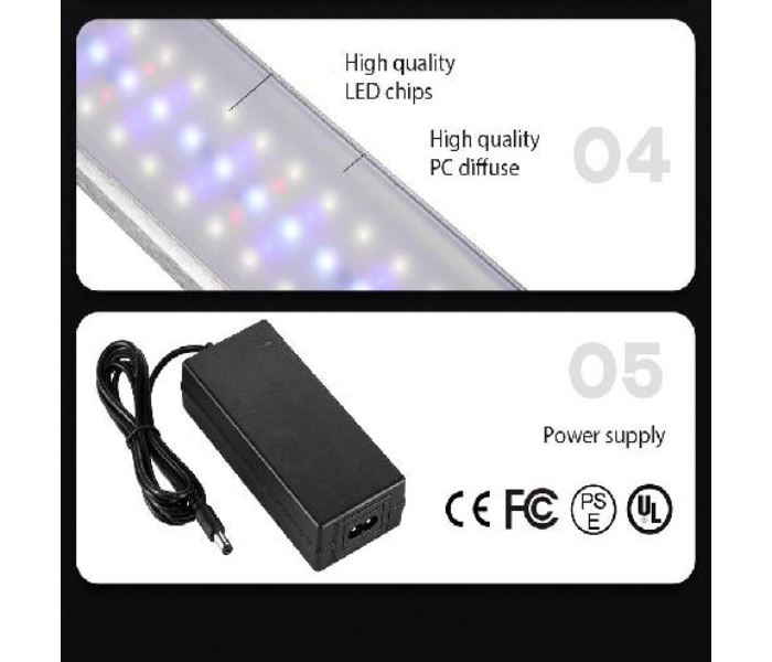 90cm LED Aquarium Lights With 2.4G Remote - Zoom Image 3