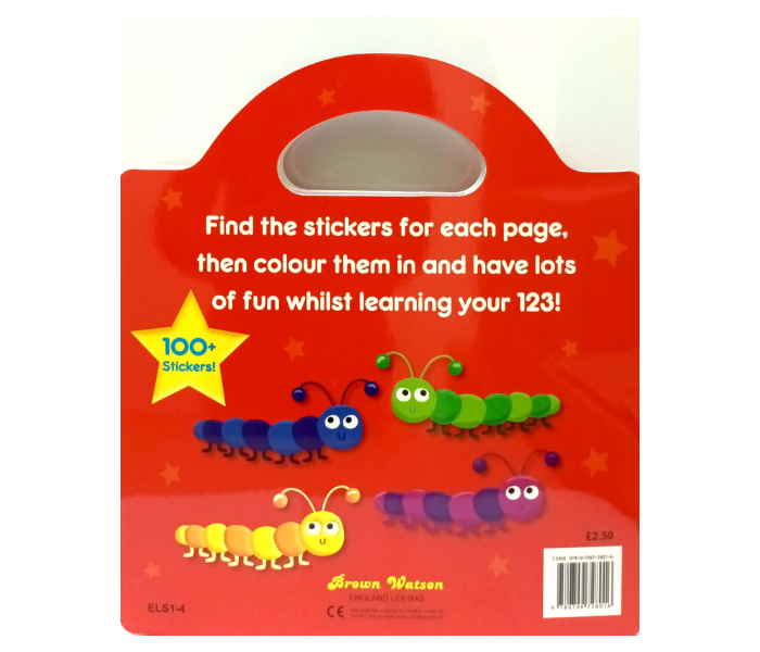 Brown Watson Early Learning Sticker Activity 123 Book for Kids - Zoom Image 2