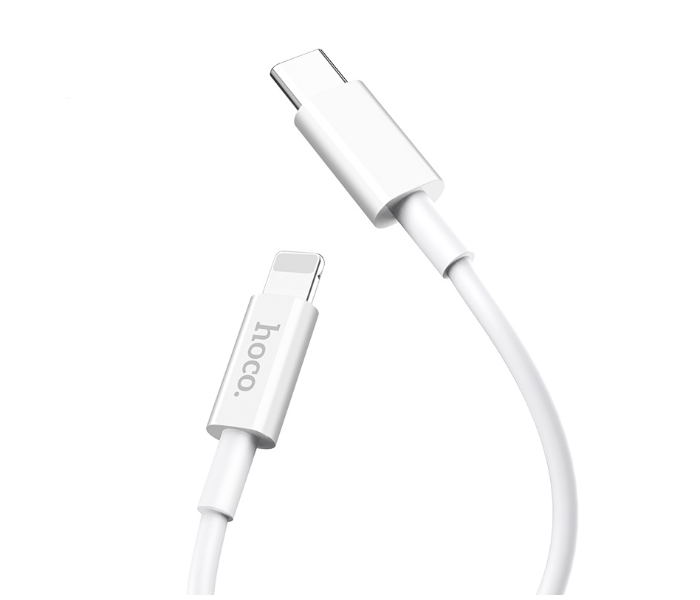 Hoco X36 Swift Pd Charging Data Cable For Lightning - White - Zoom Image 3