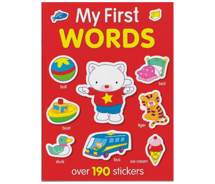 Brown Watson My First Words And Stickers Book for Kids - Zoom Image 1