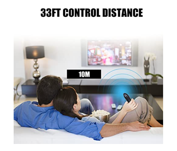 Smart TV Remote Control Replacement 33FT Control Distance Remote Controller for LG 3D Smart TV - Black  - Zoom Image 3