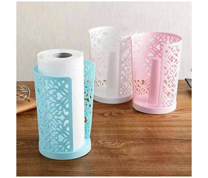 GTC 22000717 Kitchen Tissue Roll Holder Stand - Blue - Zoom Image 3