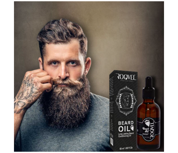 Roqvel Professional Beard Oil - Black - Zoom Image 1