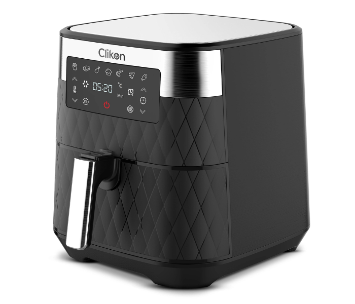 Clikon CK2278 1700 W Oil-free Cooking  Air Fryer - Black - Zoom Image