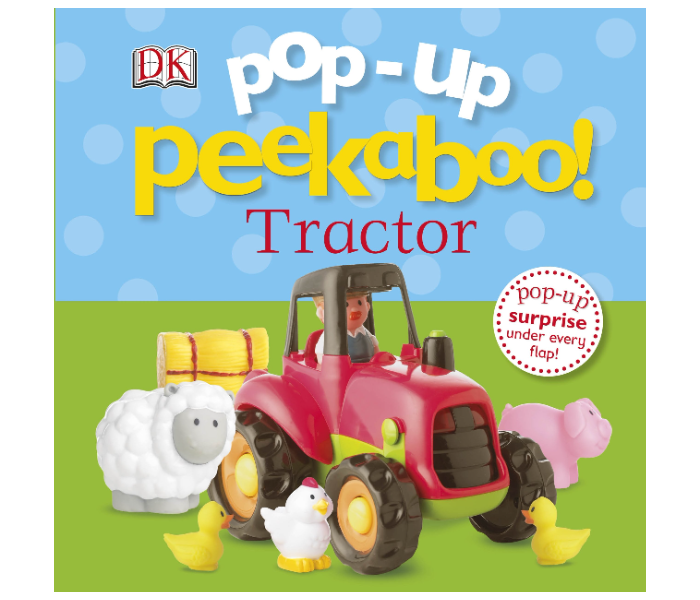 Dk PopUp Peekboo Tractor Books for Kids - Zoom Image 1