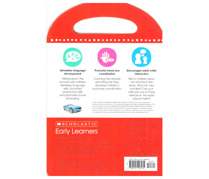 Scholastic Touch And Fit First 100 Things That Go Book for Kids - Zoom Image 2