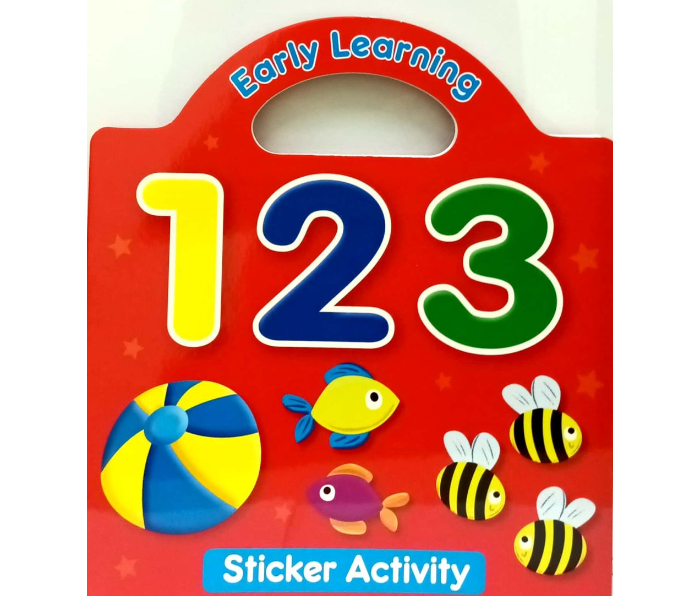 Brown Watson Early Learning Sticker Activity 123 Book for Kids - Zoom Image 1