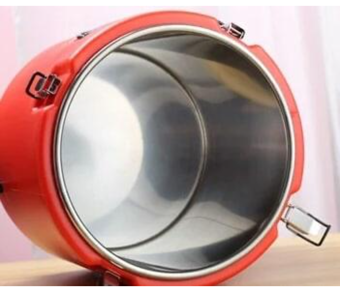 VT3013 58 Litre Double Layered Stainless Inner Insulation Barrel For Food - Red - Zoom Image 2